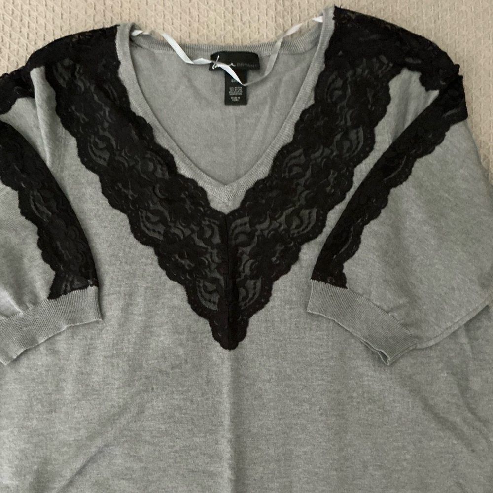 Pullover sweater and matching button up. Size 22/24